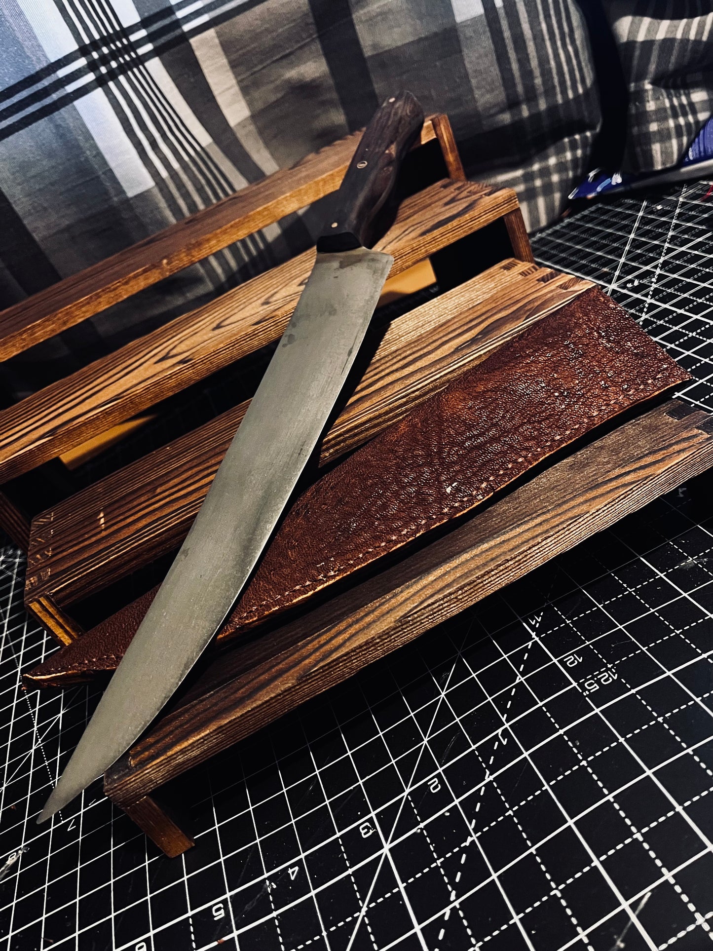 Custom Raffle: Stonewashed Butcher Knife